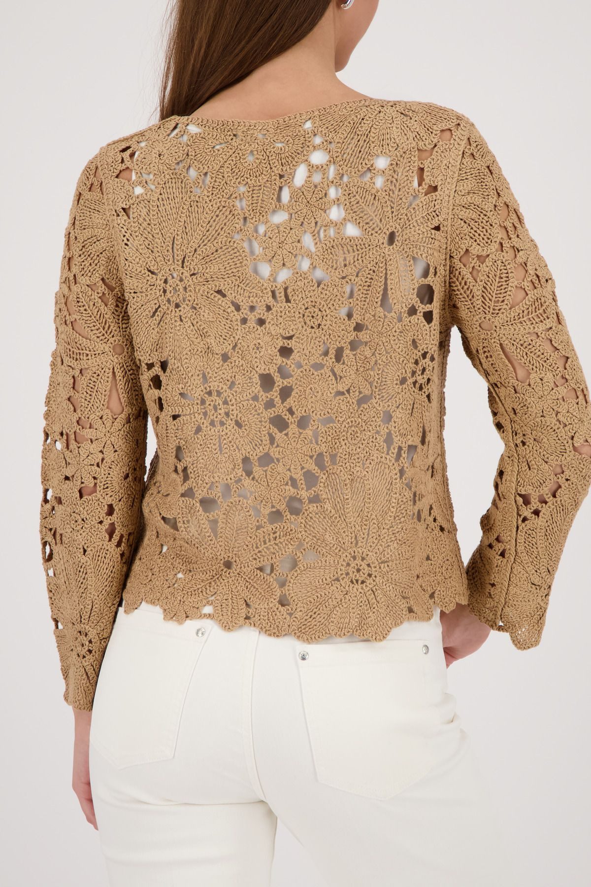 Monari Rundhalspullover