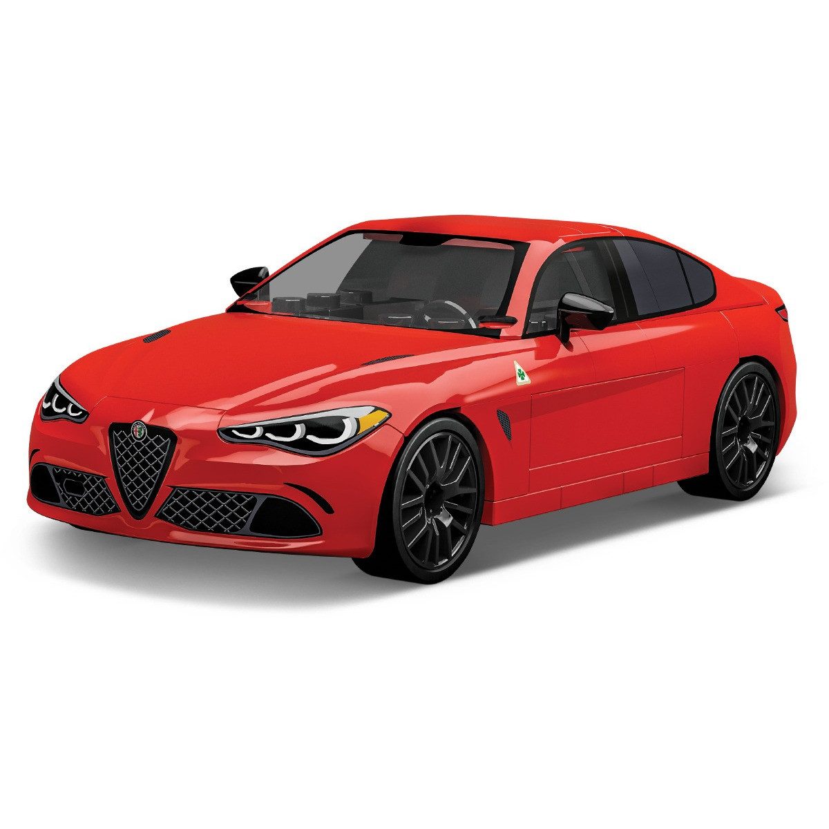 COBI Aufblasbarer Cooler Bausatz Gulia Quadrifoglio rot 1:35