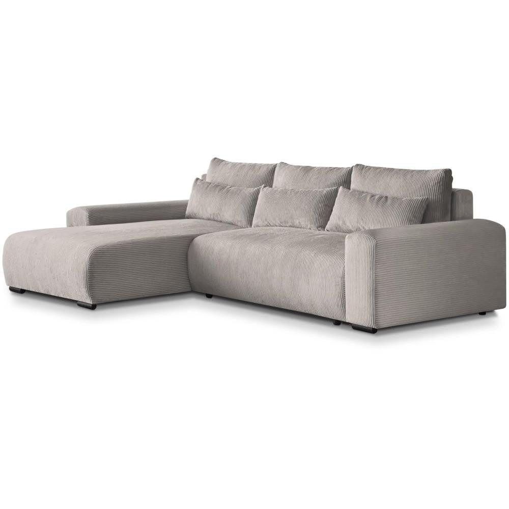 Beautysofa Ecksofa Benny, mit Schlaffunktion, Bettkasten, günstig online kaufen