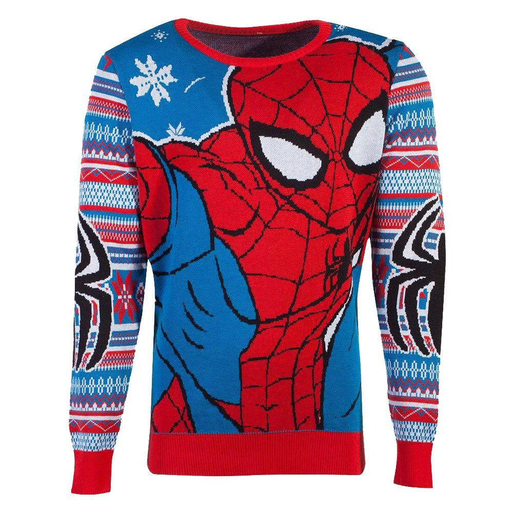 DIFUZED Weihnachtspullover Marvel Spider-Man