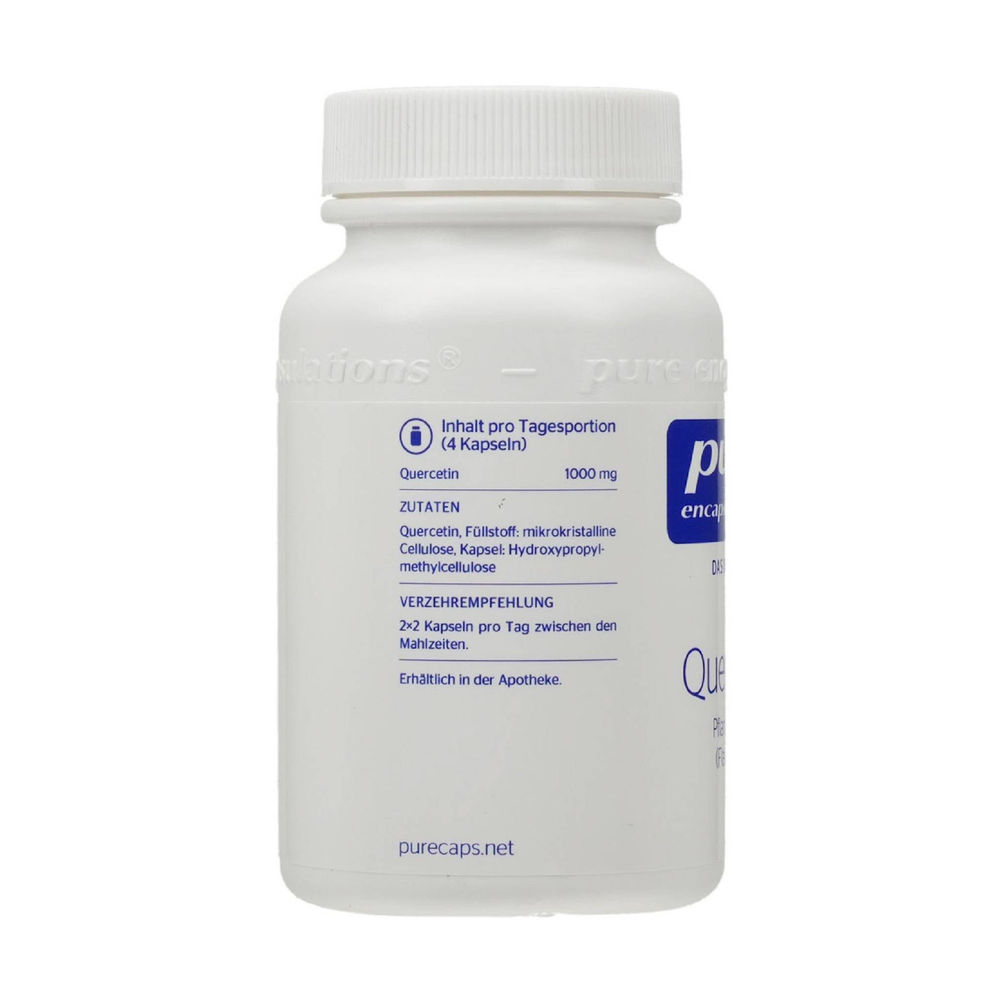 pro medico GmbH PURE ENCAPSULATIONS Quercetin Kapseln Kapsel