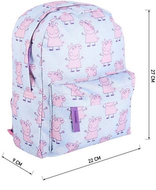 Peppa Pig Kindergartentasche Peppa Wutz, Kinderrucksack 27x22x9 cm