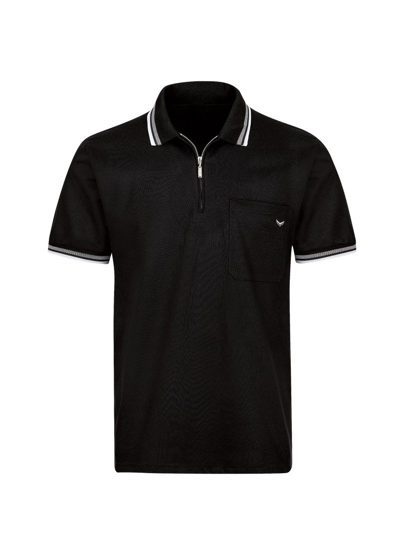 Trigema Poloshirt TRIGEMA Poloshirt mit Reißverschluss günstig online kaufen