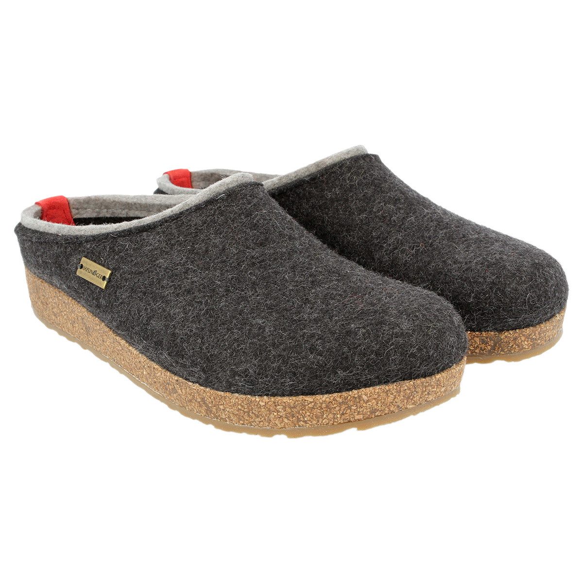 Haflinger Grizzly Kris Hausschuh (1-tlg) Hausschuh - 5 mm Wollfilz für angenehme Wärme