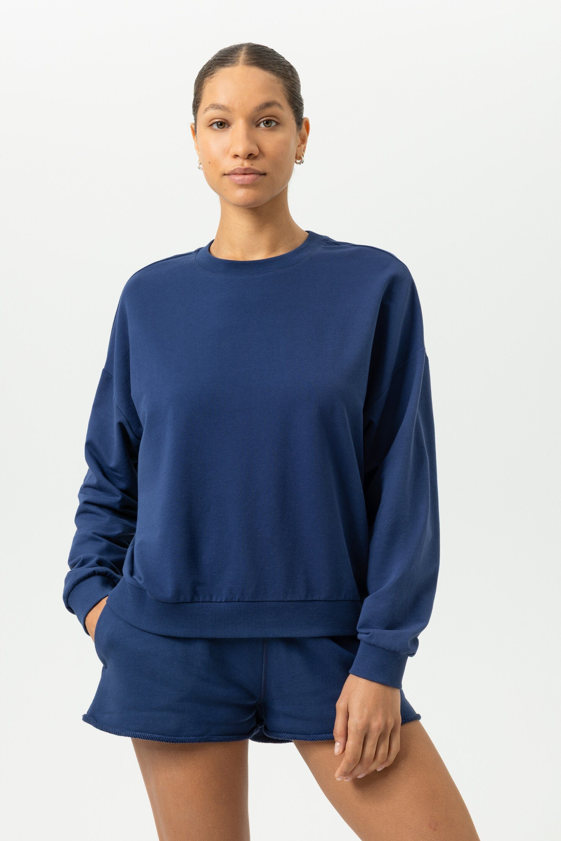 Mey Pyjamaoberteil Serie Cozy Nights Uni (1-tlg) Moderner Sweater, Überschn günstig online kaufen
