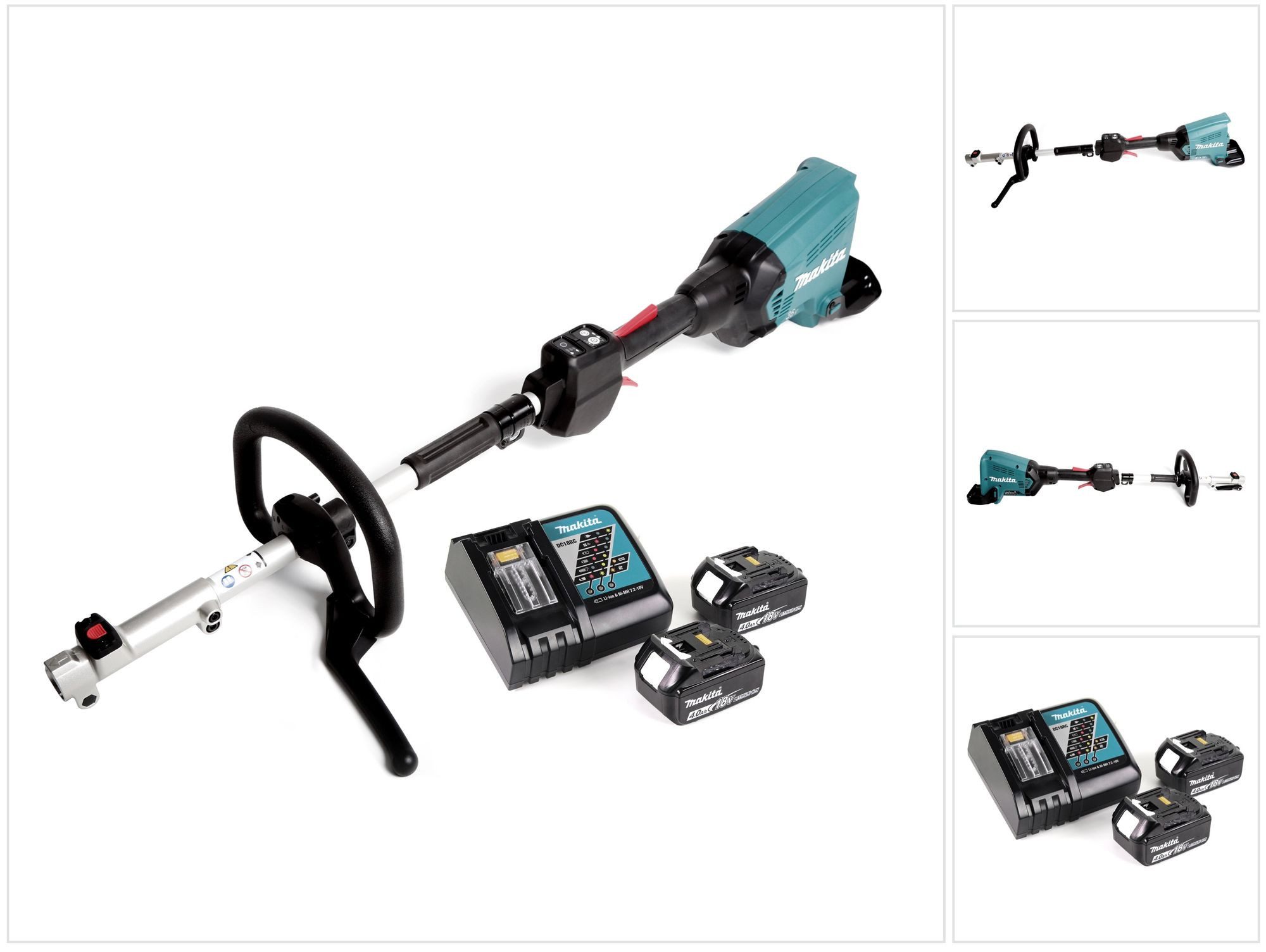 Makita Multitool DUX 60 RM Akku Multifunktionsantrieb 36V (2x 18V) Brushless + 2x Ak