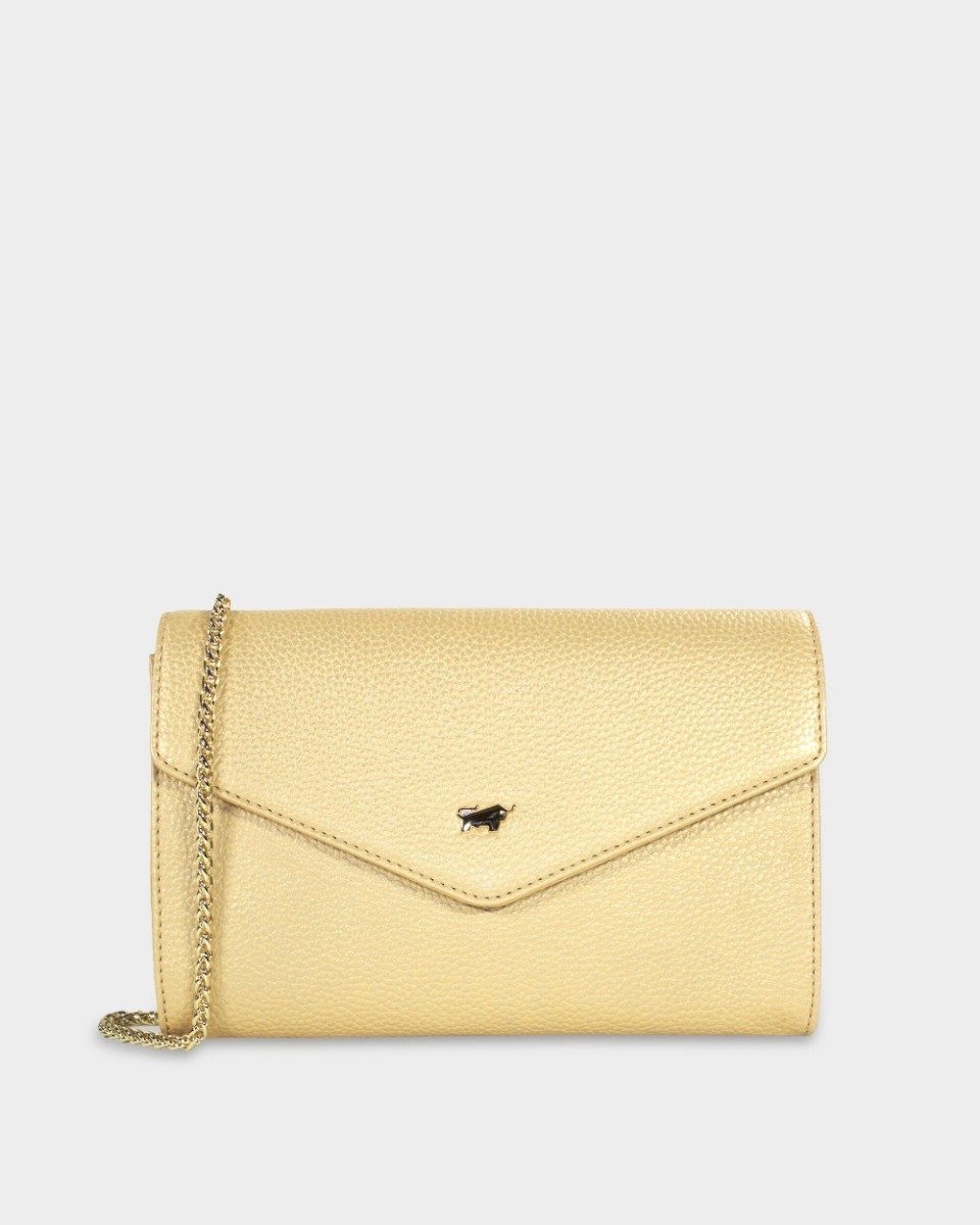 Braun Büffel Handtasche Alessia Clutch Vanille