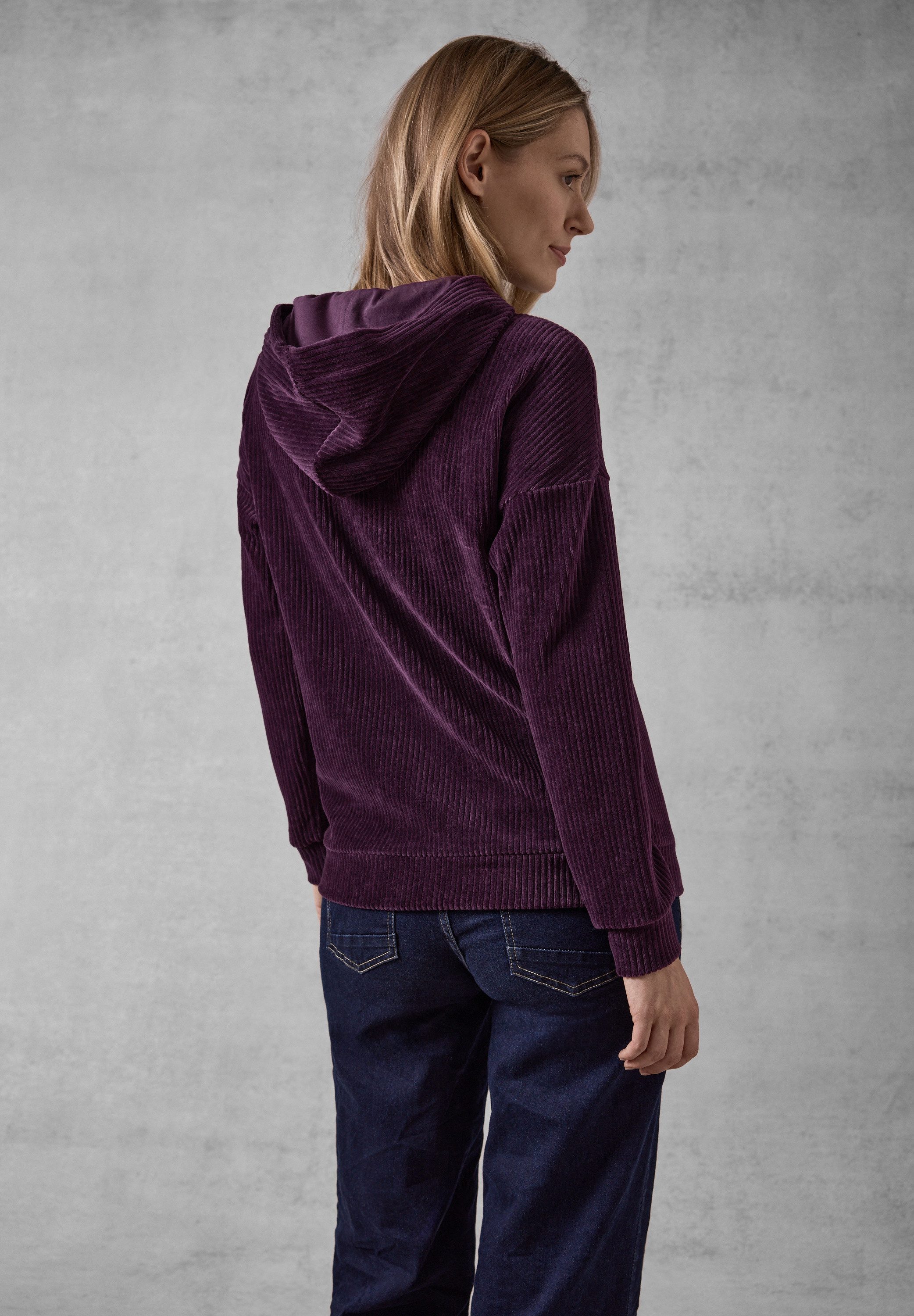 CECIL Langarmshirt mit Kapuze