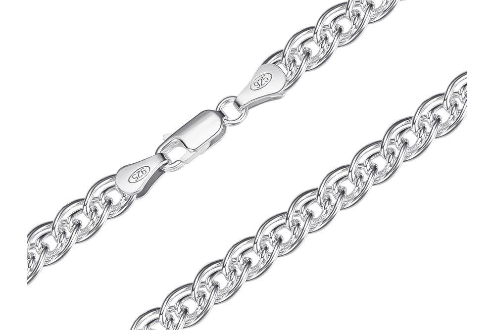 Silberkettenstore Silberarmband Doppelpanzerkette Armband 3,5mm - günstig online kaufen