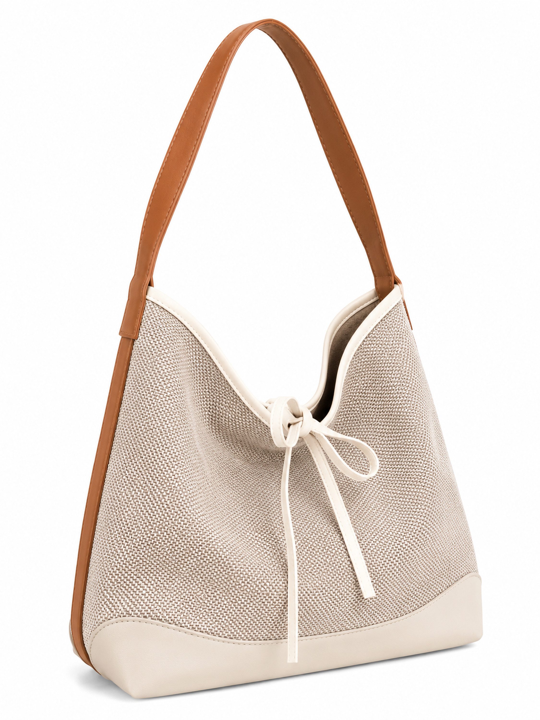 TONI&FRIENDS Schultertasche Murnau, Leinen Stoff Tasche