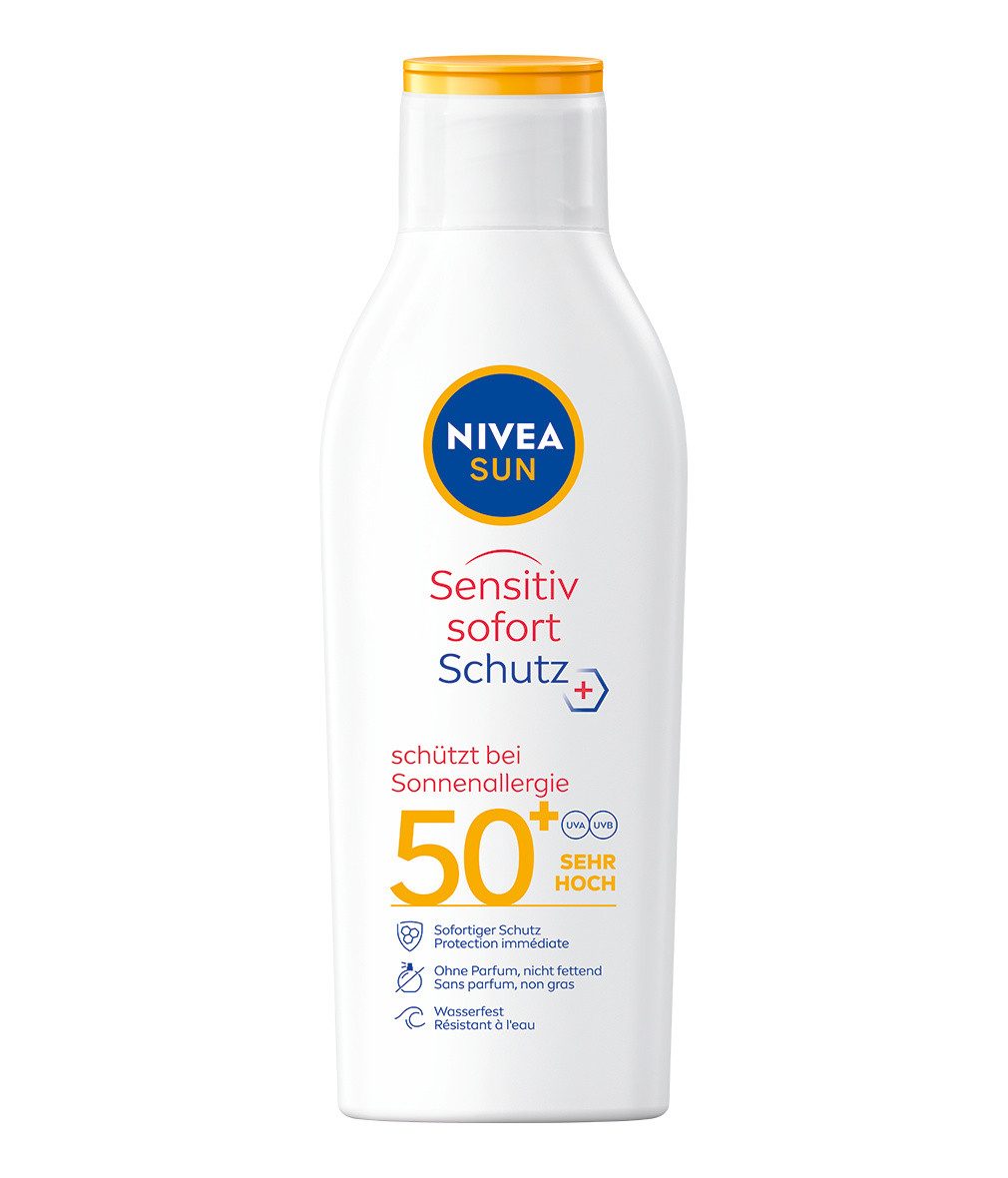 Sonnenschutzcreme SUN Sensitiv sofort Schutz 50+ sehr hoch Sonnenallergie Schutz