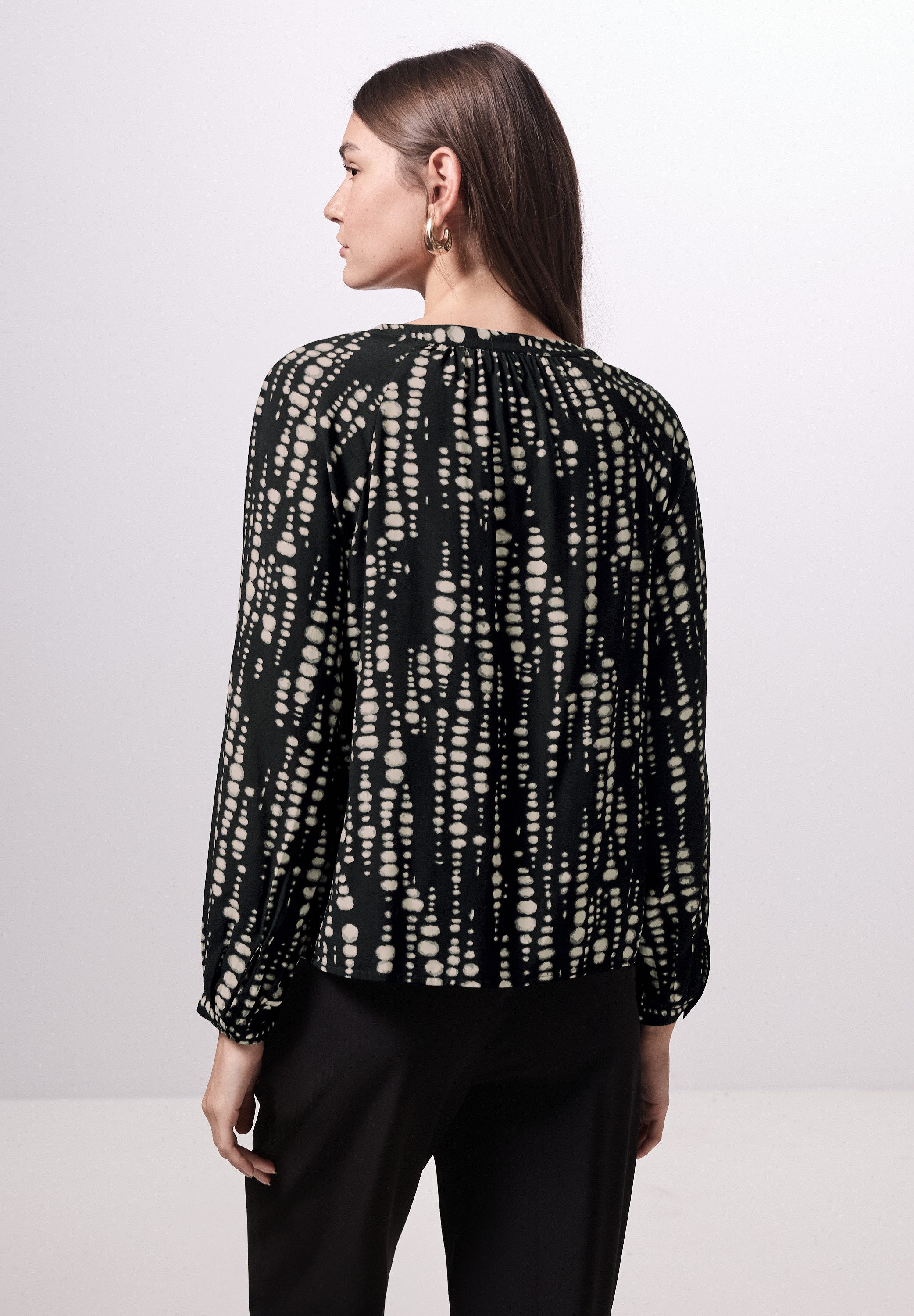 STREET ONE STUDIO Shirtbluse mit grafischem günstig online kaufen