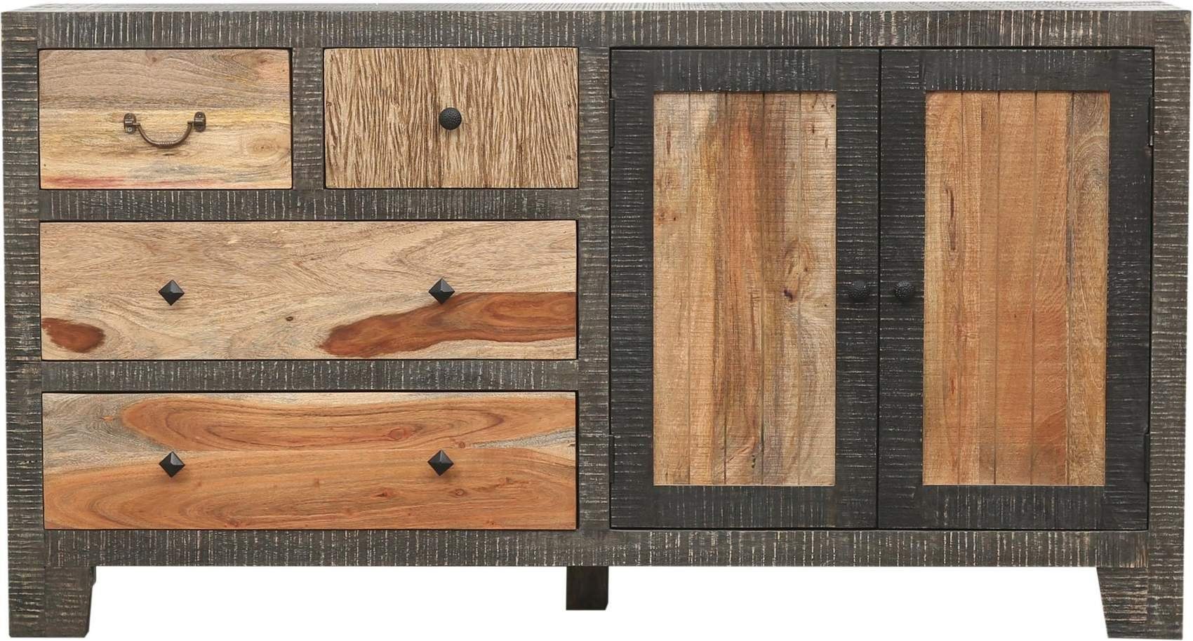 INTERIA Home & Living Sideboard Sideboard TARIM Schubladenkommode aus Mango und Akazie 165 cm