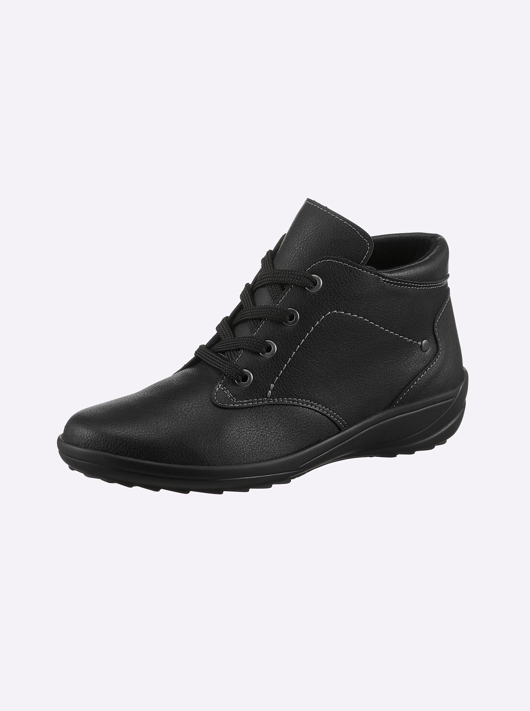 airsoft comfort+ Schnürstiefelette Stiefelette Wechselfußbett, Flexible günstig online kaufen