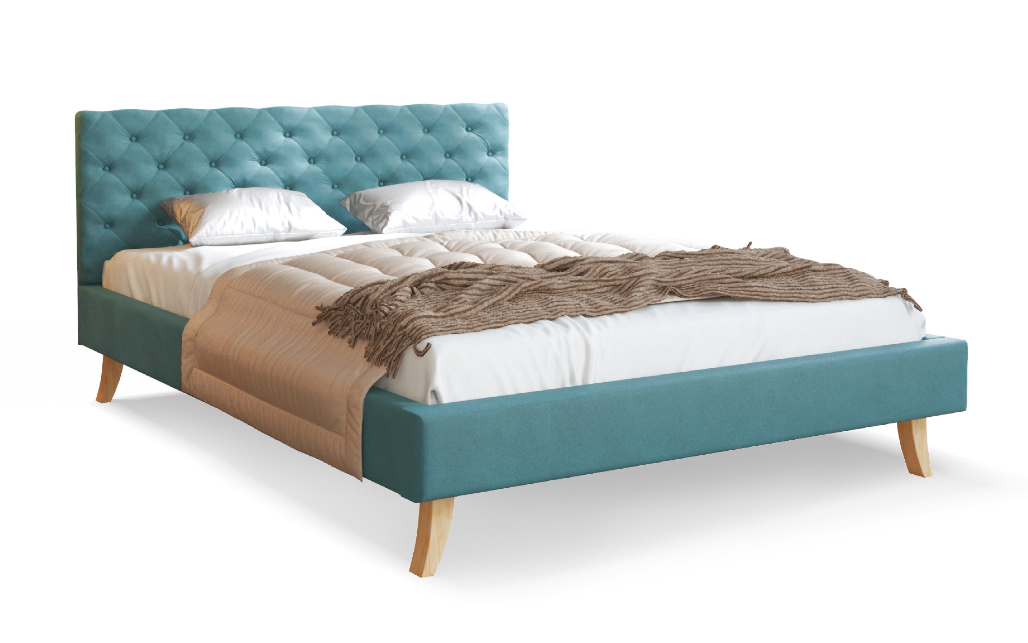 FDM Polsterbett ZUZA 120x200 cm, 140x200 günstig online kaufen