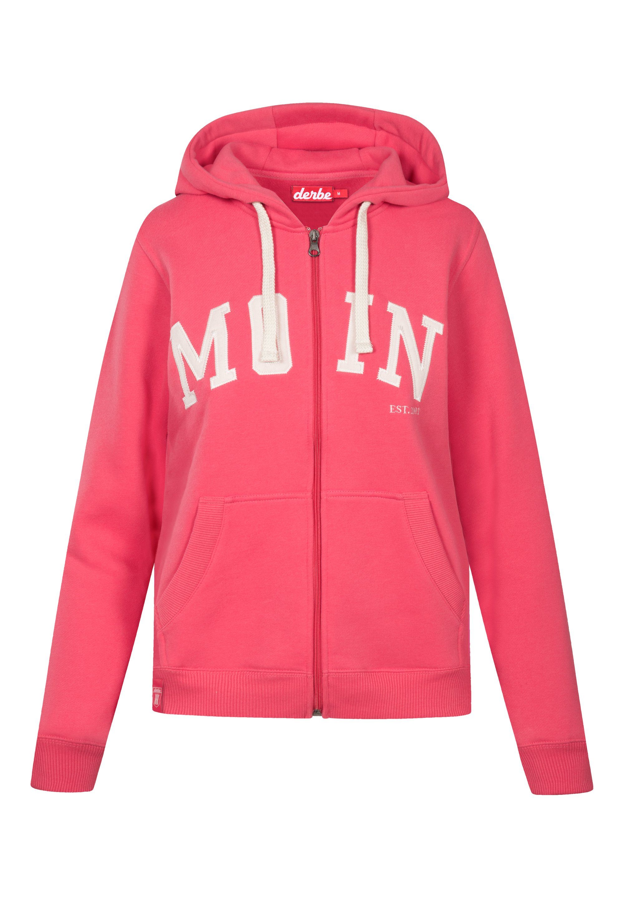 Derbe Sweatshirt MOIN Super weich, Made in Portugal paradise pink