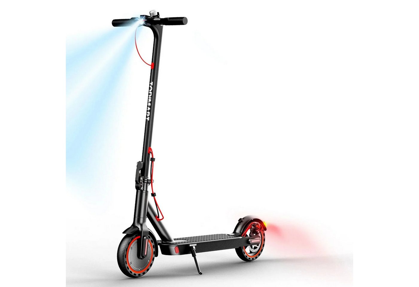 Athlix E-Scooter Elektroroller für Erwachsene, E-Scooter 20km/h Roller, 30km Reichweite, 500W Spitzenleistung, bis zu 20 km/h