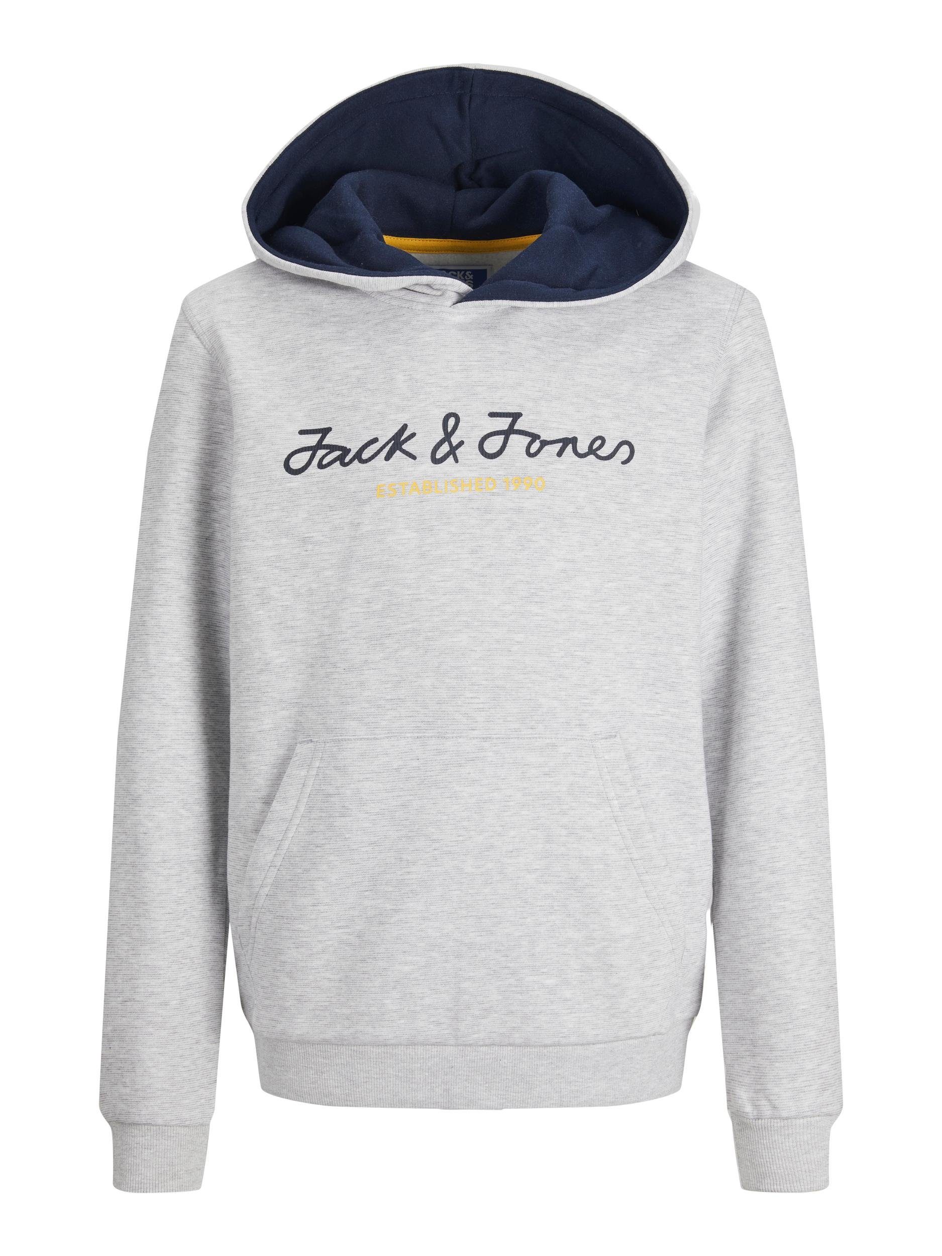 Jack & Jones Junior Hoodie Kinder Jungen Hoodie Pullover JCOBERG SWEAT HOOD SN JNR