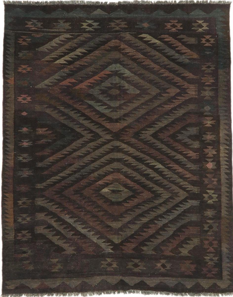 Orientteppich Kelim Afghan Heritage 155x192 Handgewebter Moderner Orientteppich, Nain Trading, rechteckig, Höhe: 3 mm