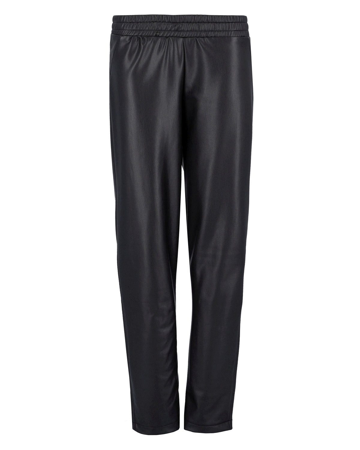 Hajo Stoffhose Fake Leather Hose günstig online kaufen
