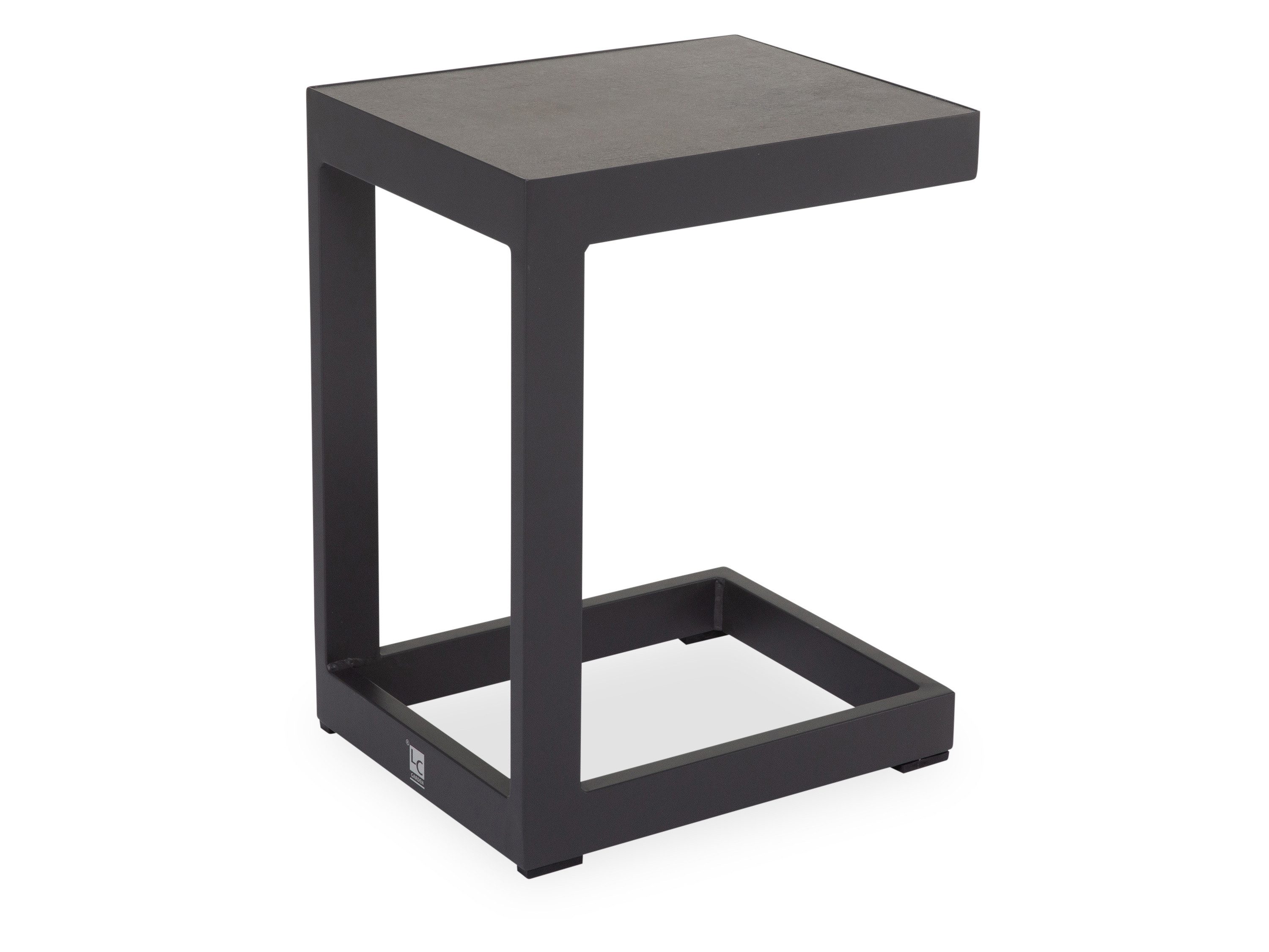 casa NOVA Beistelltisch casa NOVA Beistelltisch SONDRINO BHT 32x40x53.50 cm grau Kaffeetisch