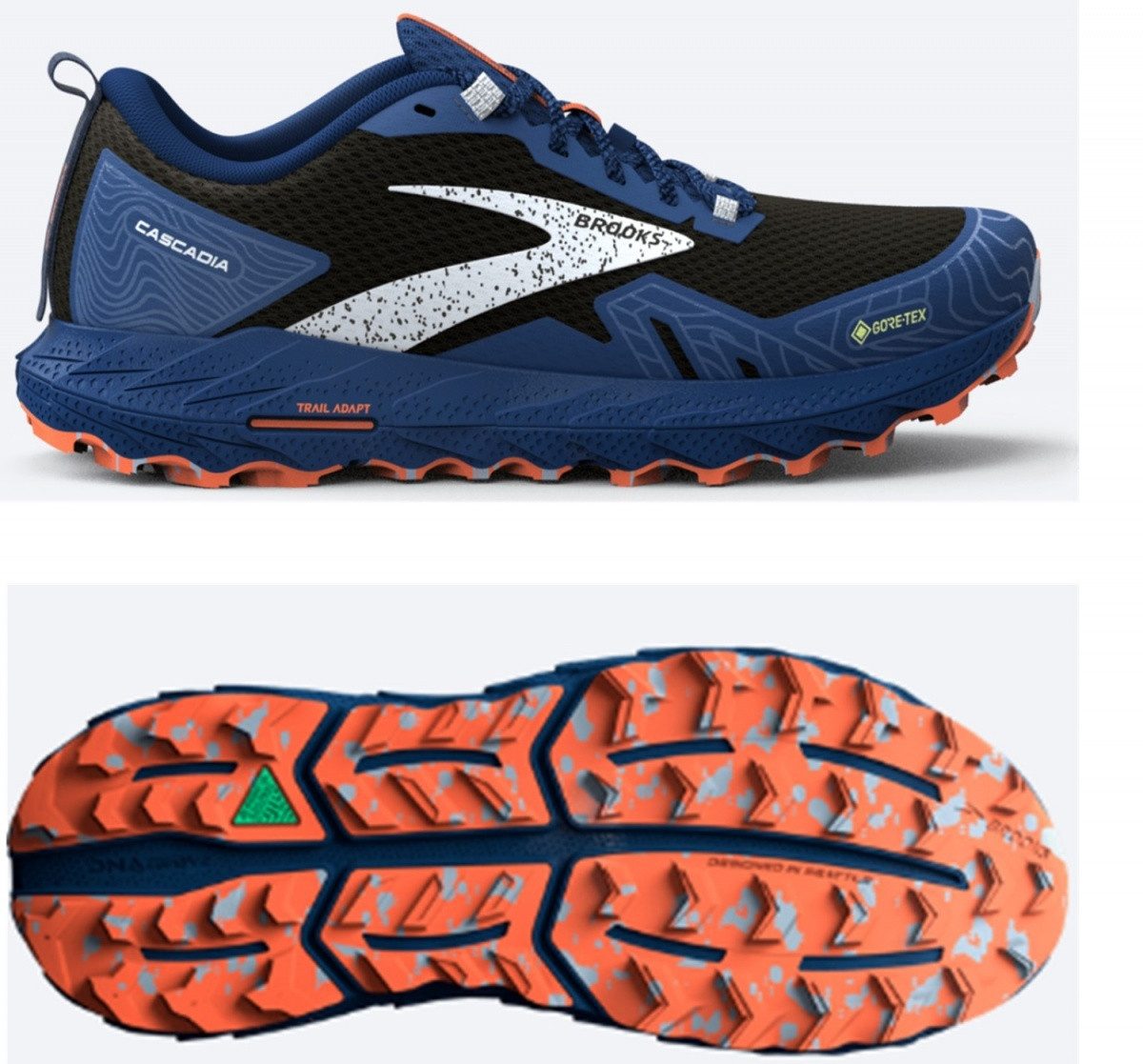 Brooks Cascadia 17 GTX Herren Trail Running Schuhe 110402 Laufschuh