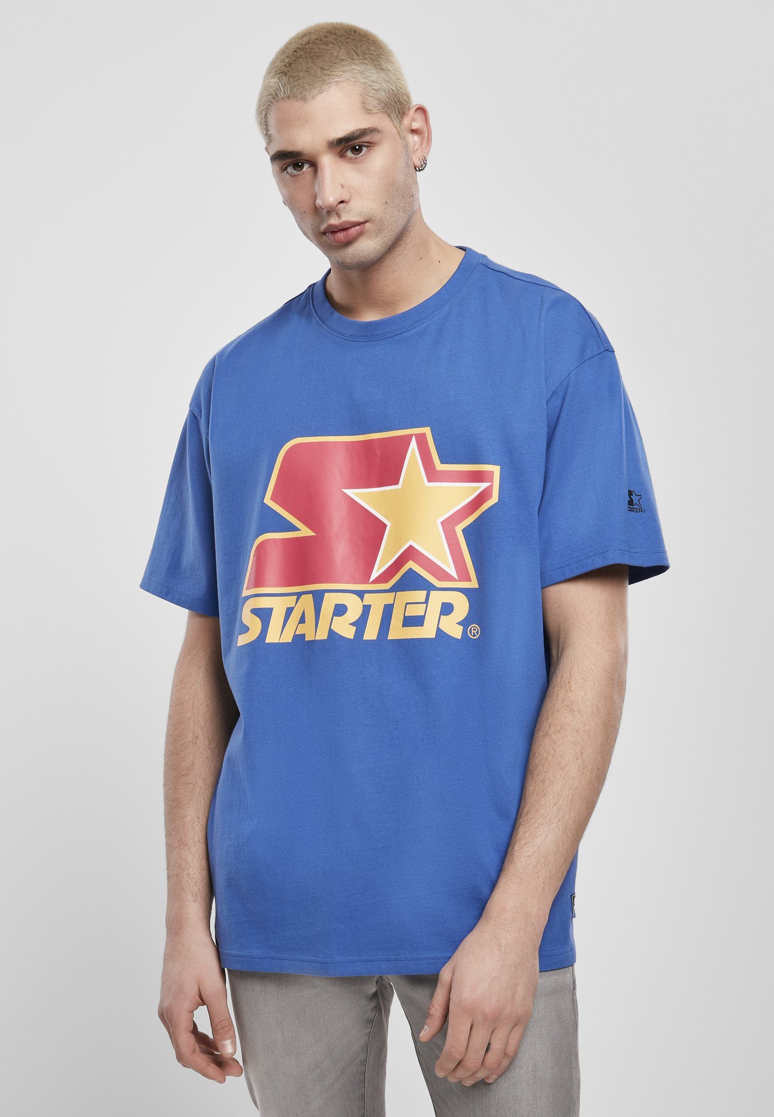 Starter (1-tlg) Herren Tee Logo blue/red/yellow T-Shirt Starter Colored