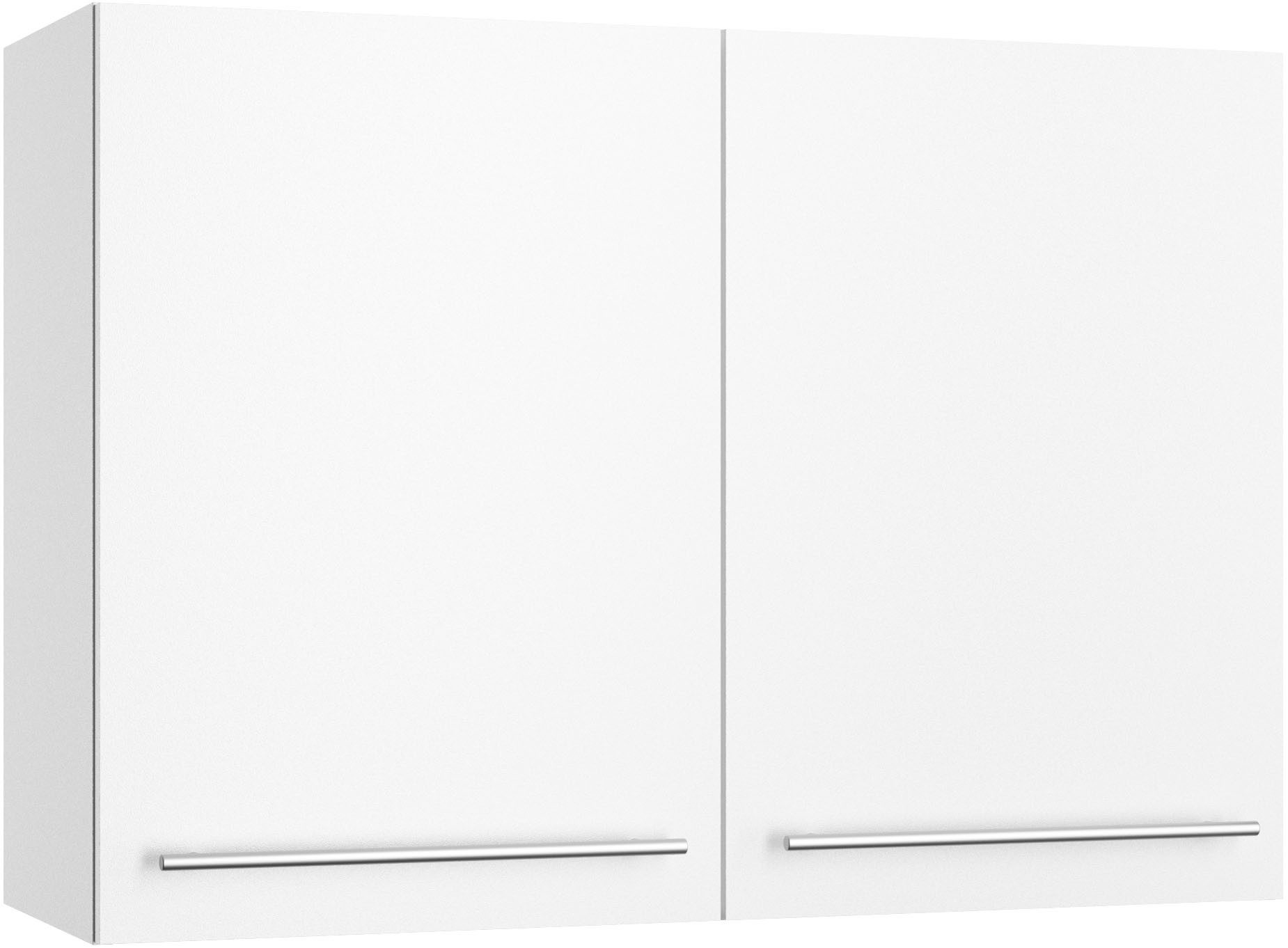 KOCHSTATION Hängeschrank KS-Bern2 Breite 100 cm, 2 Türen, 2 Einlegeböden