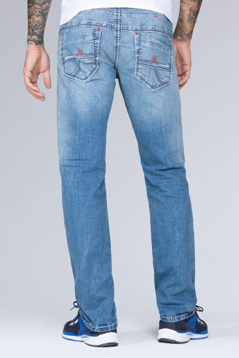 CAMP DAVID Comfort-fit-Jeans Straight Leg Jeans CO: Comfort Fit Straight Leg