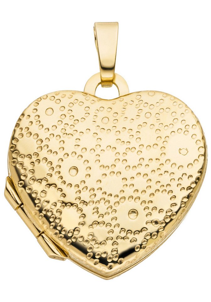 JOBO Medallionanhänger Medaillon Herz, ... JOBO Medallionanhänger Medaillon Herz, ...