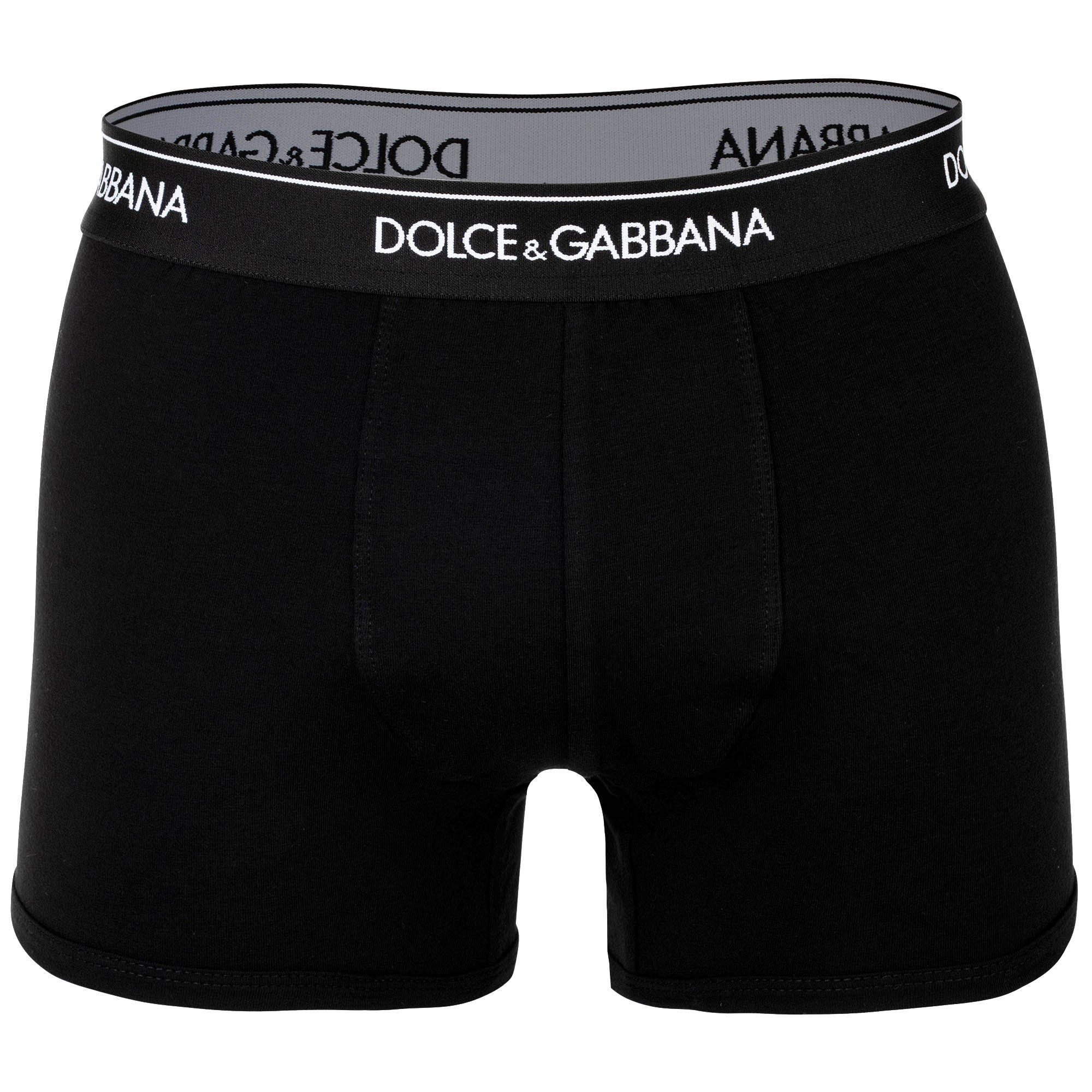 DOLCE & GABBANA Boxer Herren Boxershort 2er Pack Baumwolle Regular Boxer (P günstig online kaufen