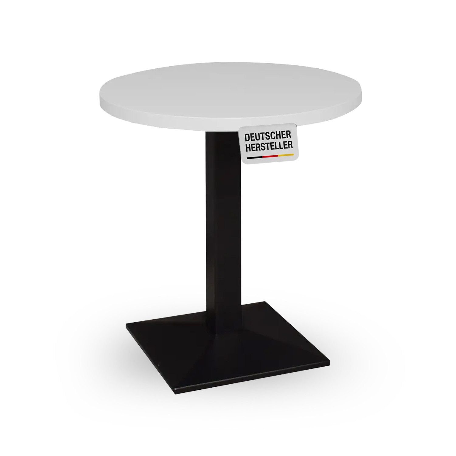 Storado Bistrotisch Big Bistro Rund/Quadrat Ø70cm, Stehtisch, Farbe wählbar