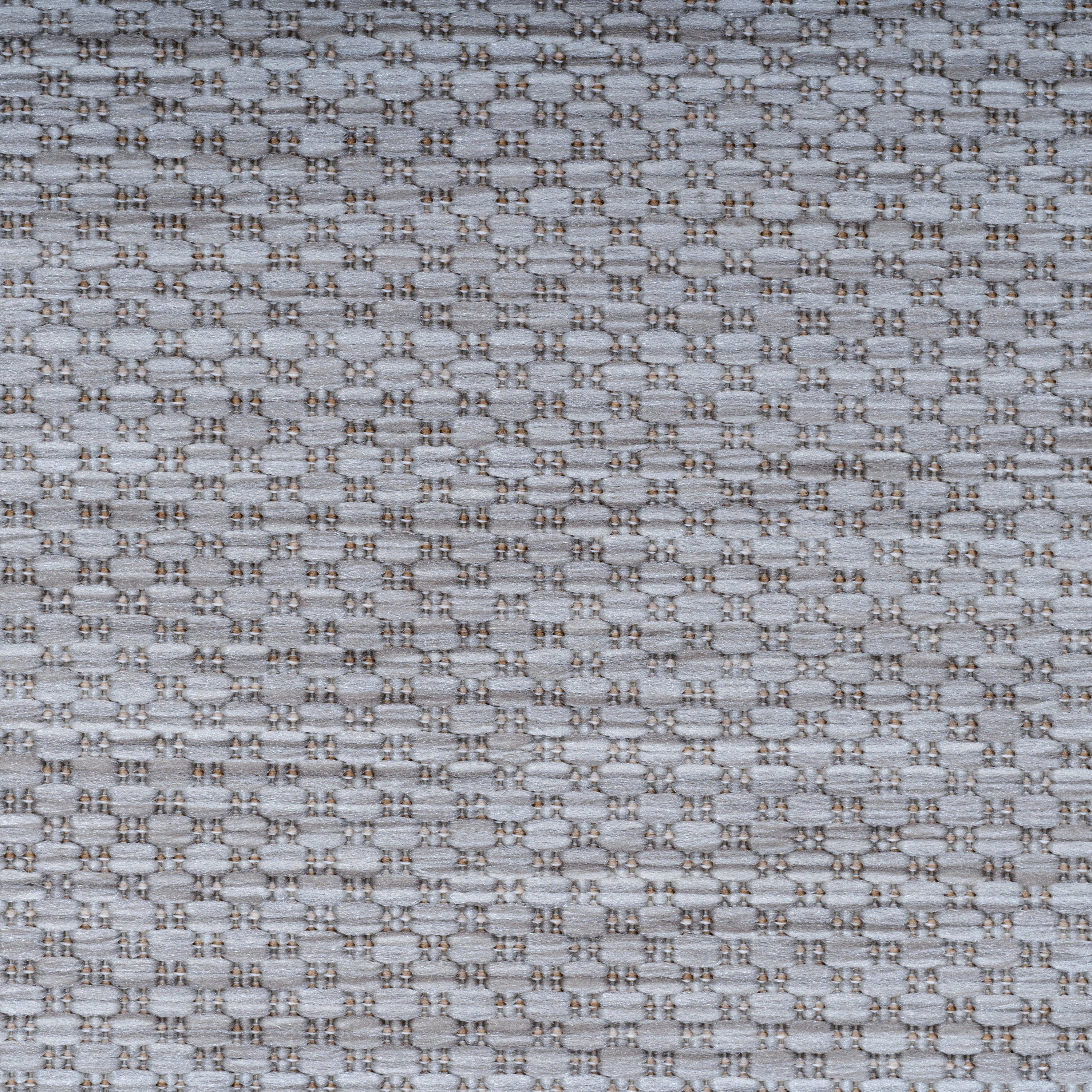 Terrasse Silber - 5 Einfarbig, mm, Teppium, Läufer, Höhe: Teppich Unicolor Teppich Küche, Balkon,