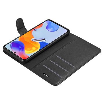 Cadorabo Handyhülle Xiaomi RedMi NOTE 11 PRO 4G / 5G Xiaomi RedMi NOTE 11 PRO 4G / 5G, Klappbare Handy Schutzhülle - Hülle - mit Standfunktion und Kartenfach