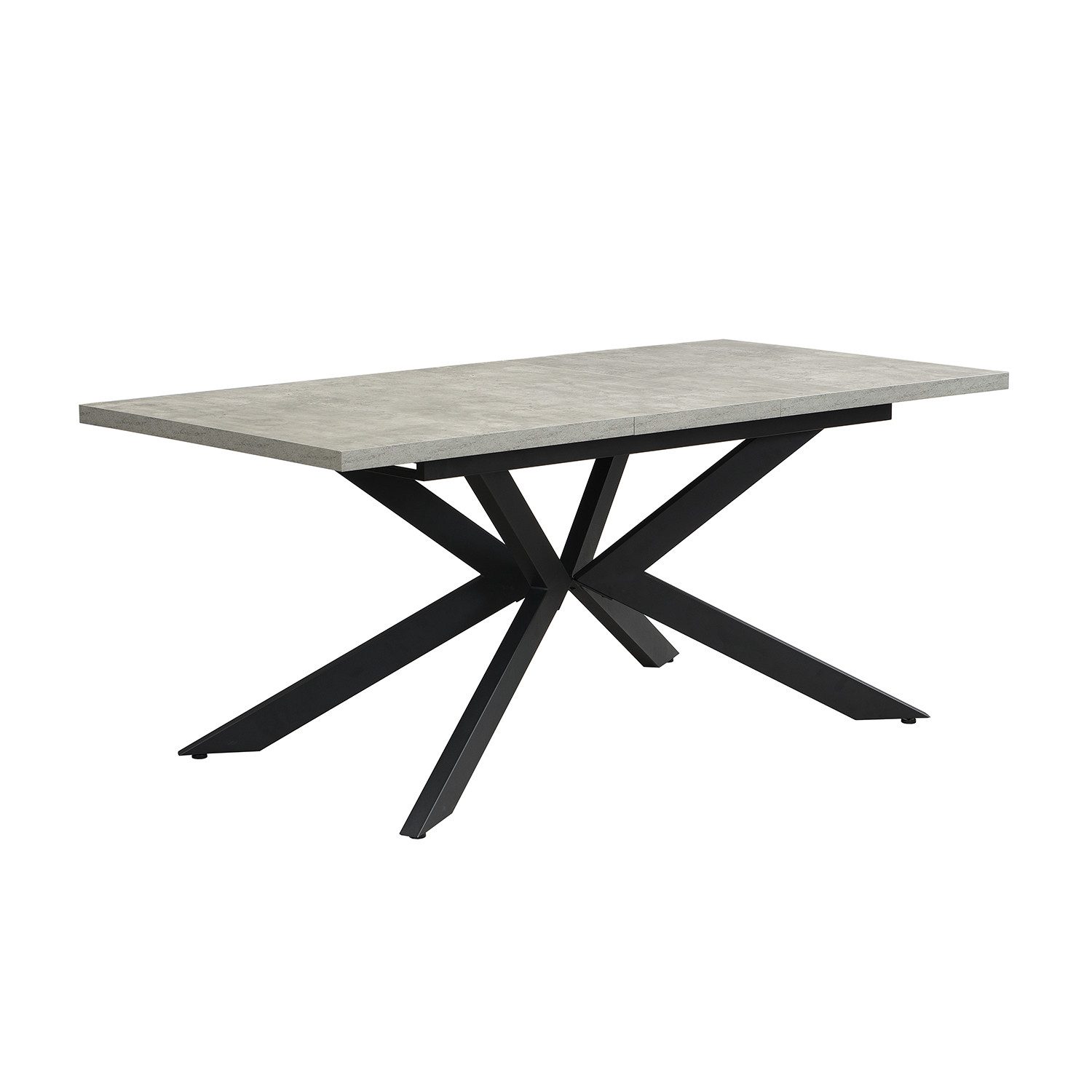 DUBI Möbel Esstisch MALTE, Sternfuß-Gestell, 140-220cm, günstig online kaufen