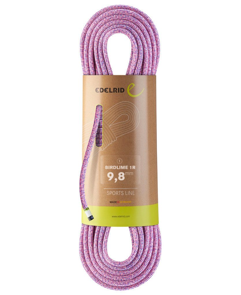 Kletterseil Birdlime 1R 9,8mm pink-royal