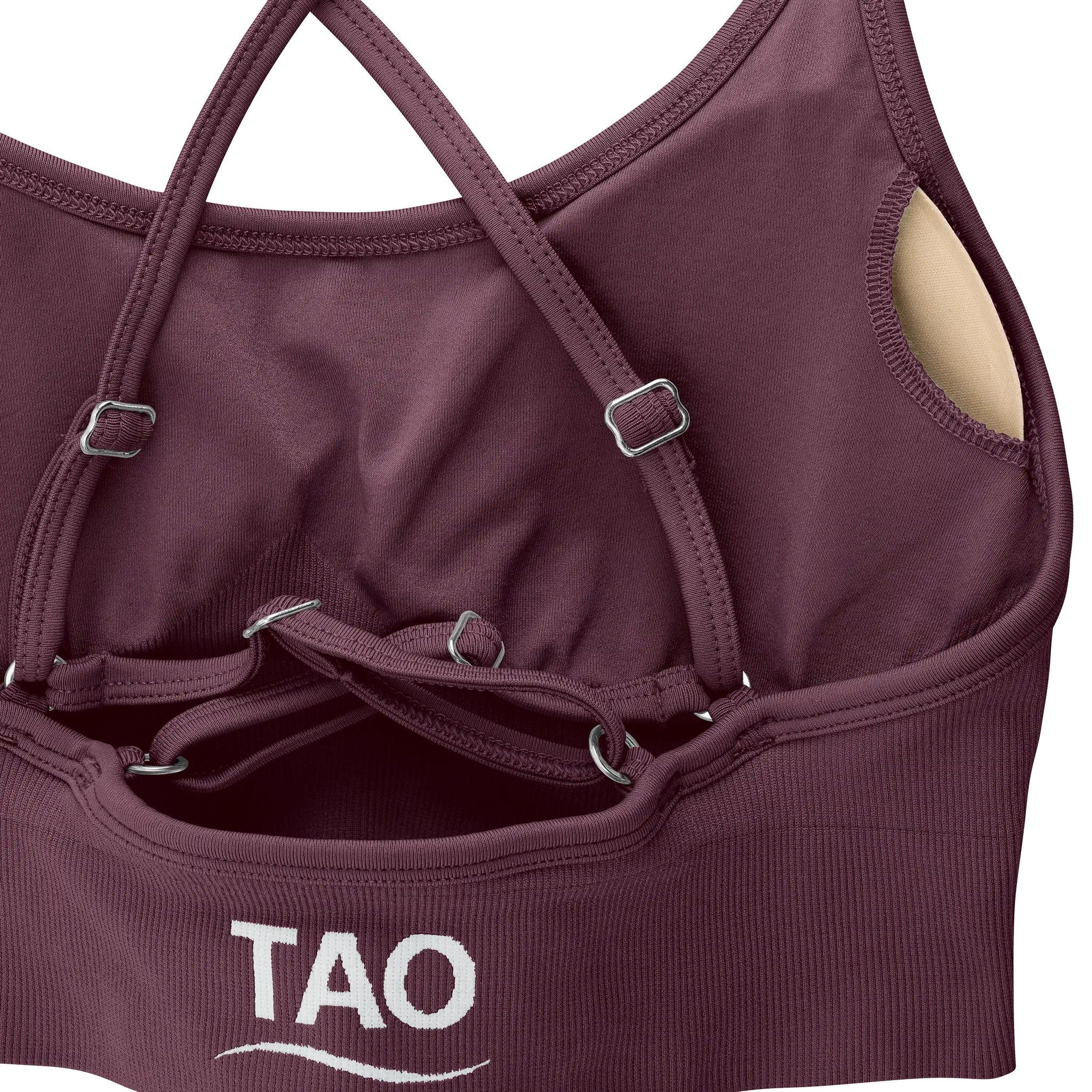 TAO Sport-Bustier MULTISTRING Functional Bustier Optimal für Yoga, Pilates, Fitness und Freizeit