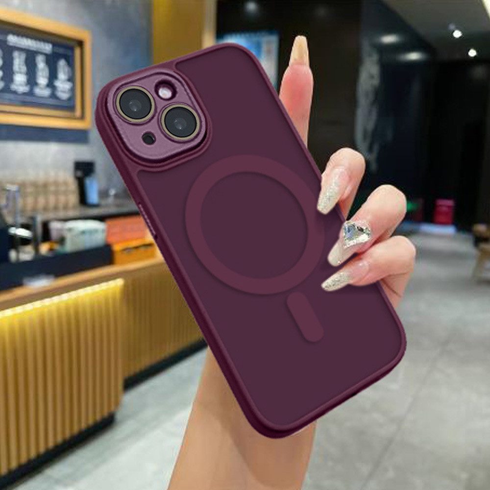 FITSU Handyhülle Schutzhülle für Apple iPhone Hülle MagSafe kompatible Handyhülle Case, Hülle für Apple iPhone 16 Pro Max, 16 Pro, 16, 15 Pro, 15, 14, 13 Case