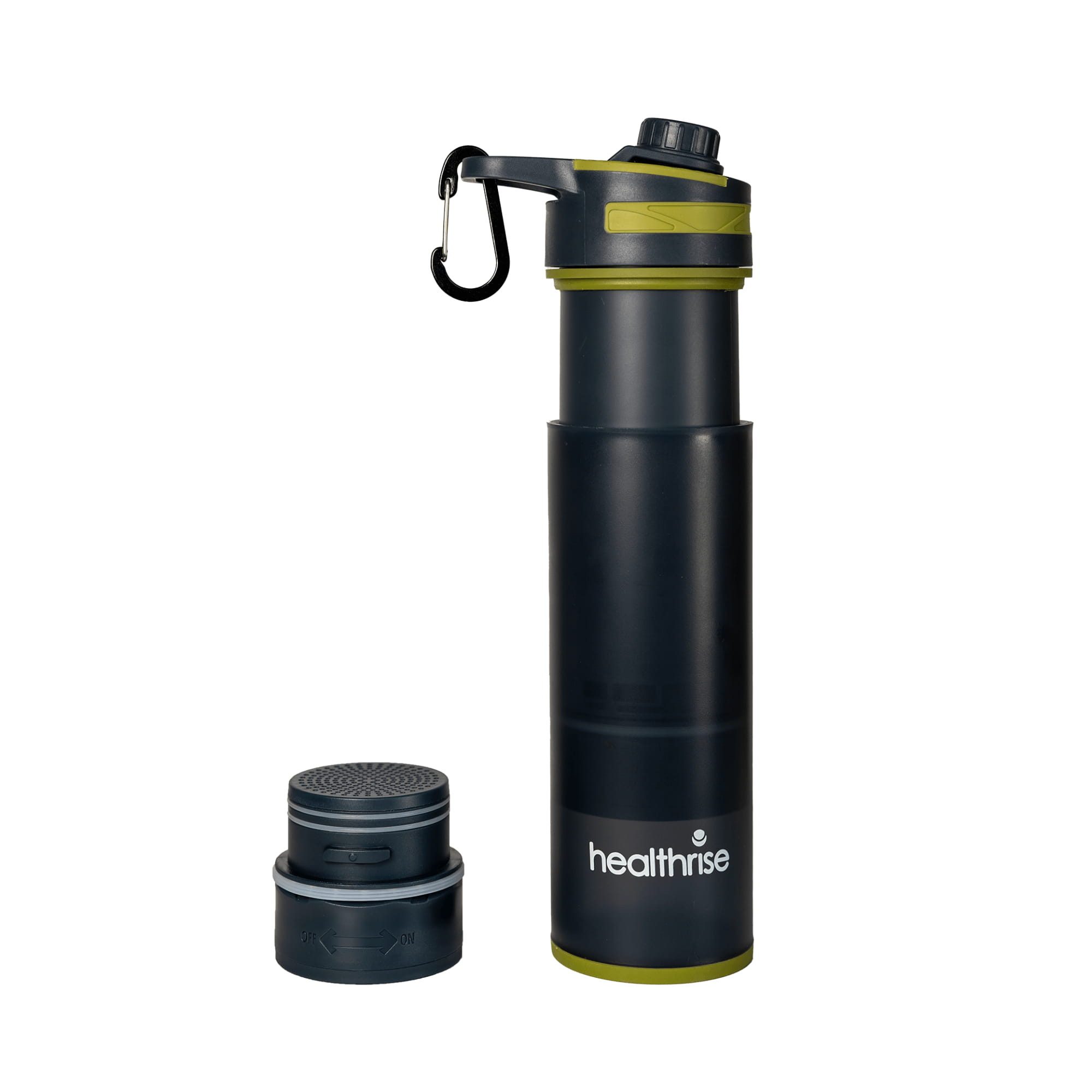 Health Rise Trinkflasche Health Rise Outdoor Wasserfilterflasche, 800 ml