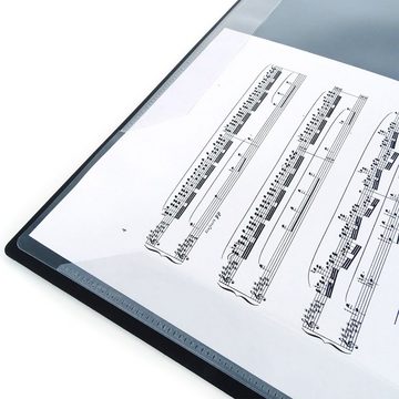keepdrum Notenpult MA30 Notenmappe Zeichenmappe, (für 30 Seiten), DIN A3 Format