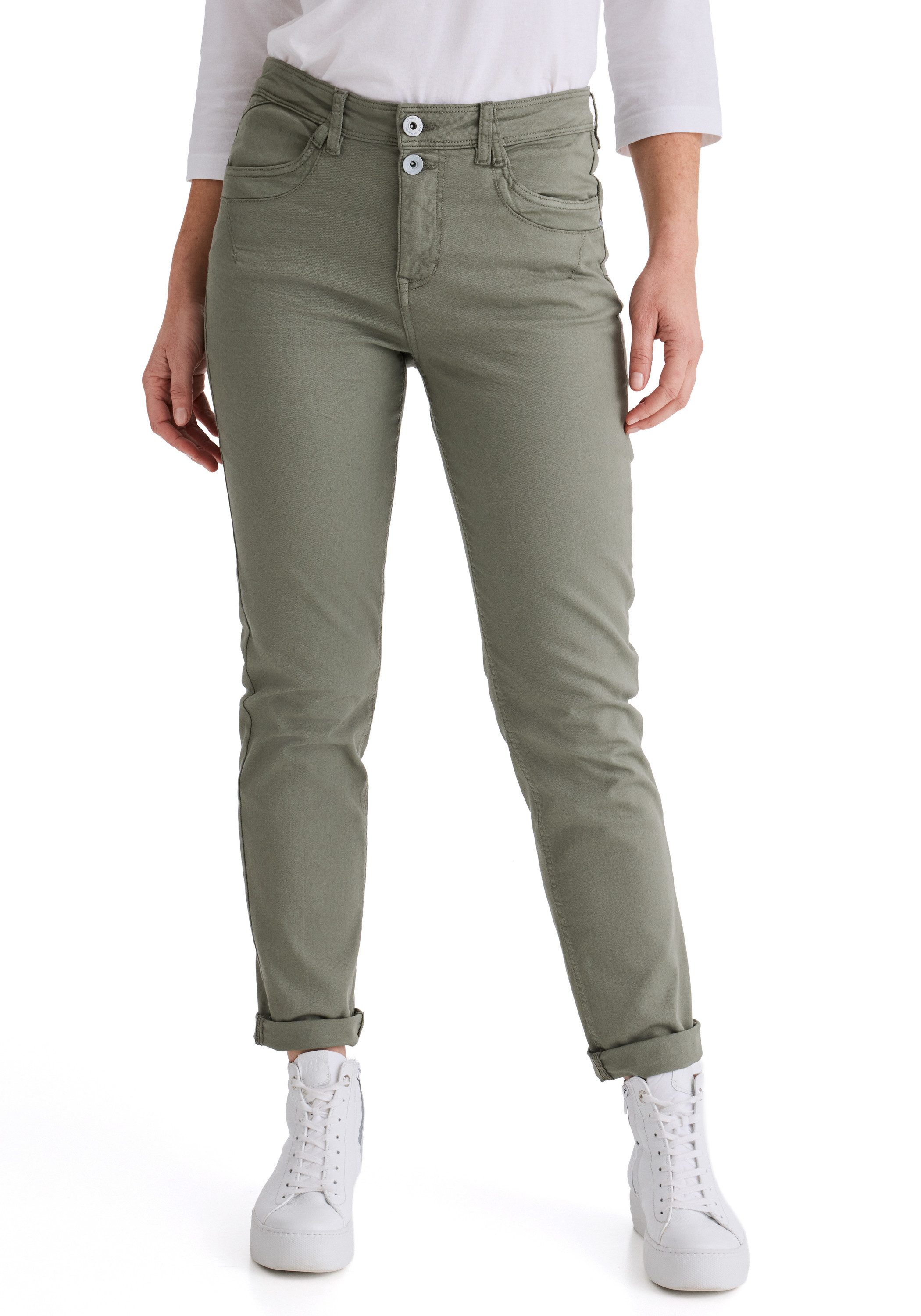 STOOKER WOMEN Boyfriend-Jeans Davos Colour Denim Boyfriend Fit Jeans Jeans Boyfriend Fit Casual Denim Lässige Passform für Damen