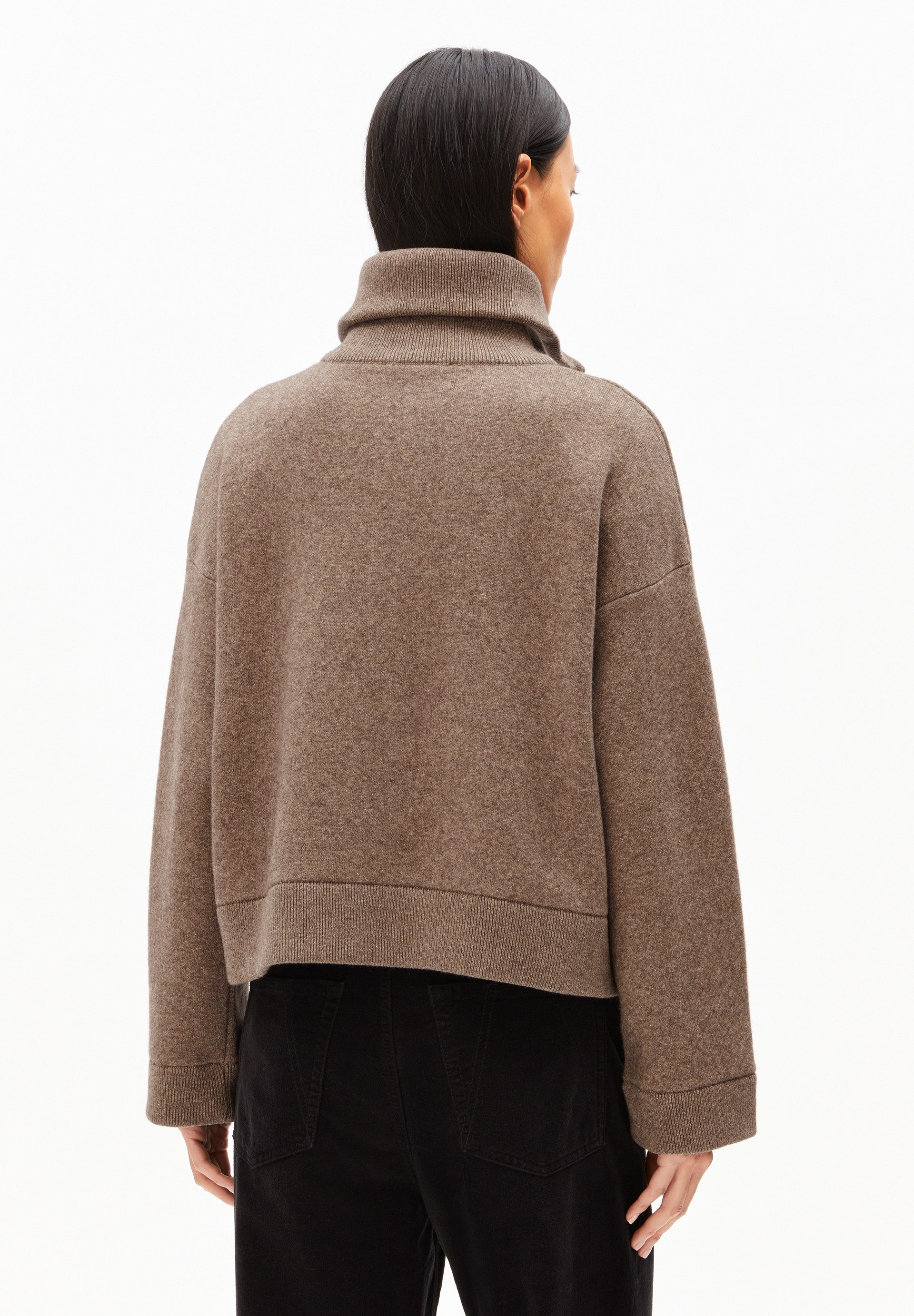 Armedangels Blouson JOANIAAS Strickjacke aus Bio-Woll Mix Oversized Fit