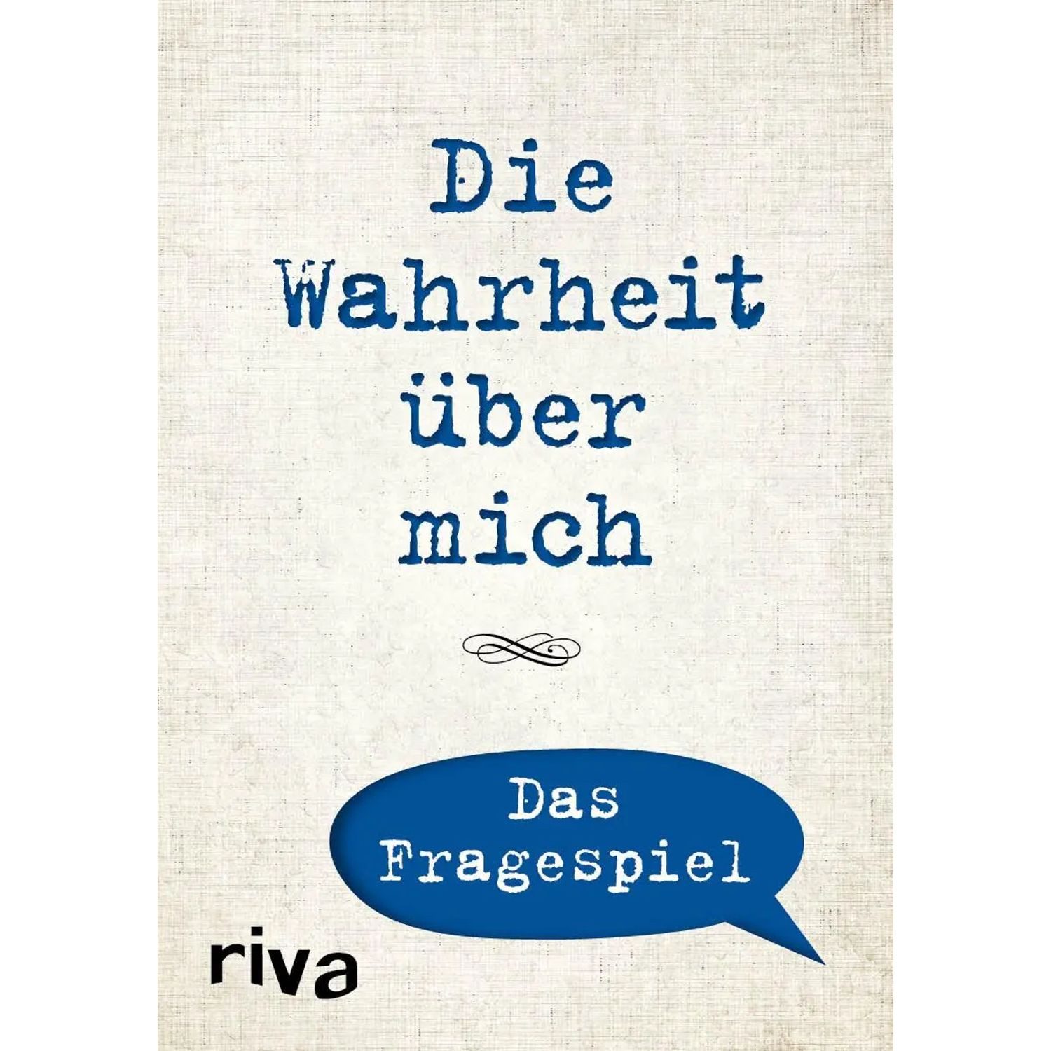 Riva Spiel Die Wahrheit über mich - Das Fragespiel