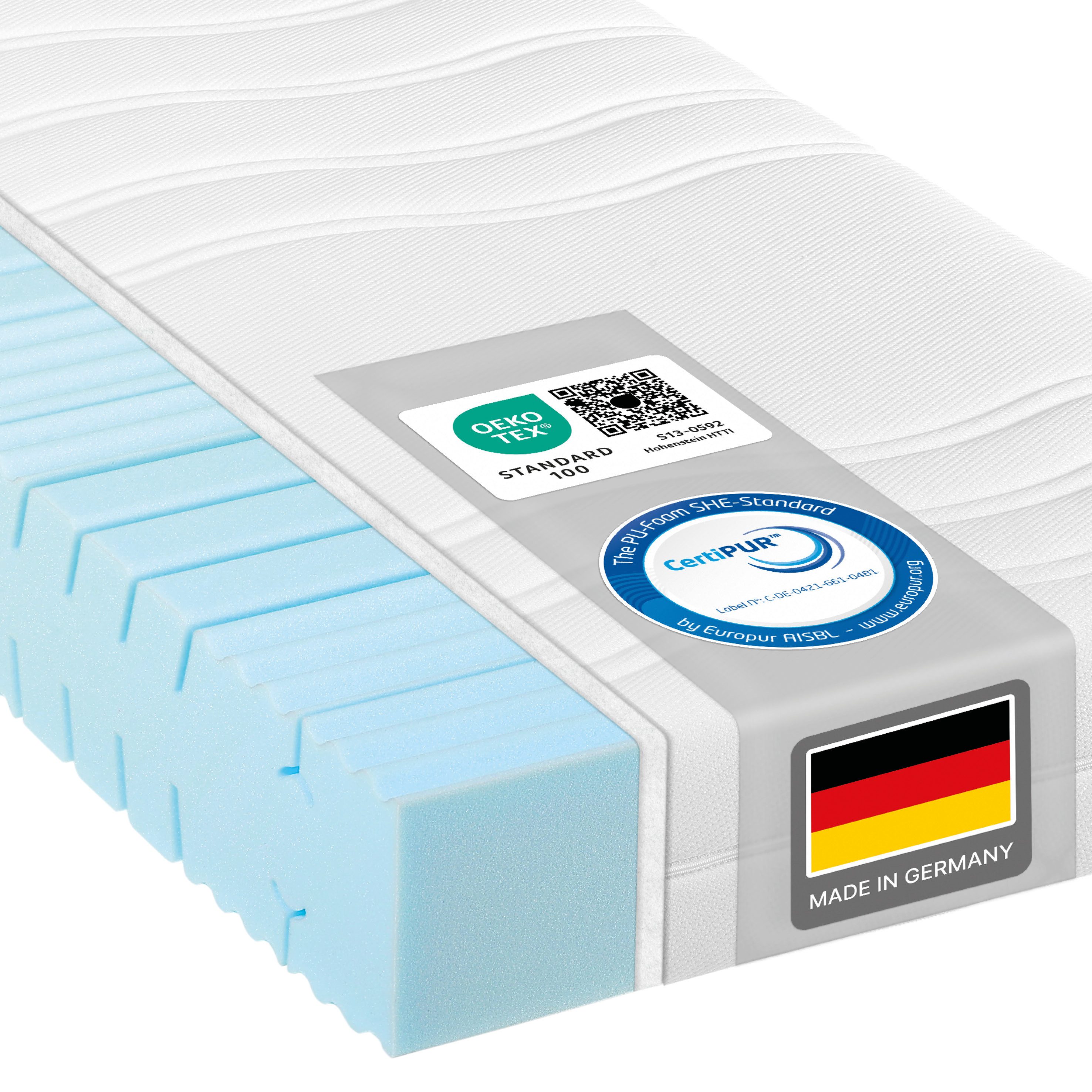 Kaltschaummatratze High Relax ergonomischer Schlaf wie im Luxus-Hotel, Beco günstig online kaufen