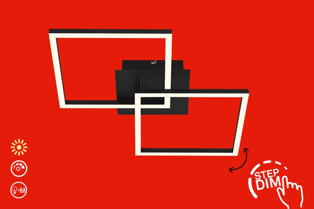 Briloner Leuchten LED Deckenleuchte FRAME, LED fest integriert günstig online kaufen