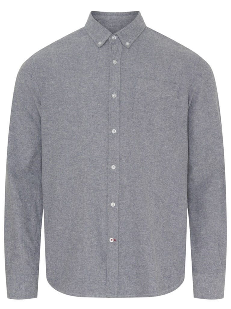 Sea Ranch Langarmhemd Чоловікам Flanellhemd Cody mit Button-Down-Kragen und Brusttasche