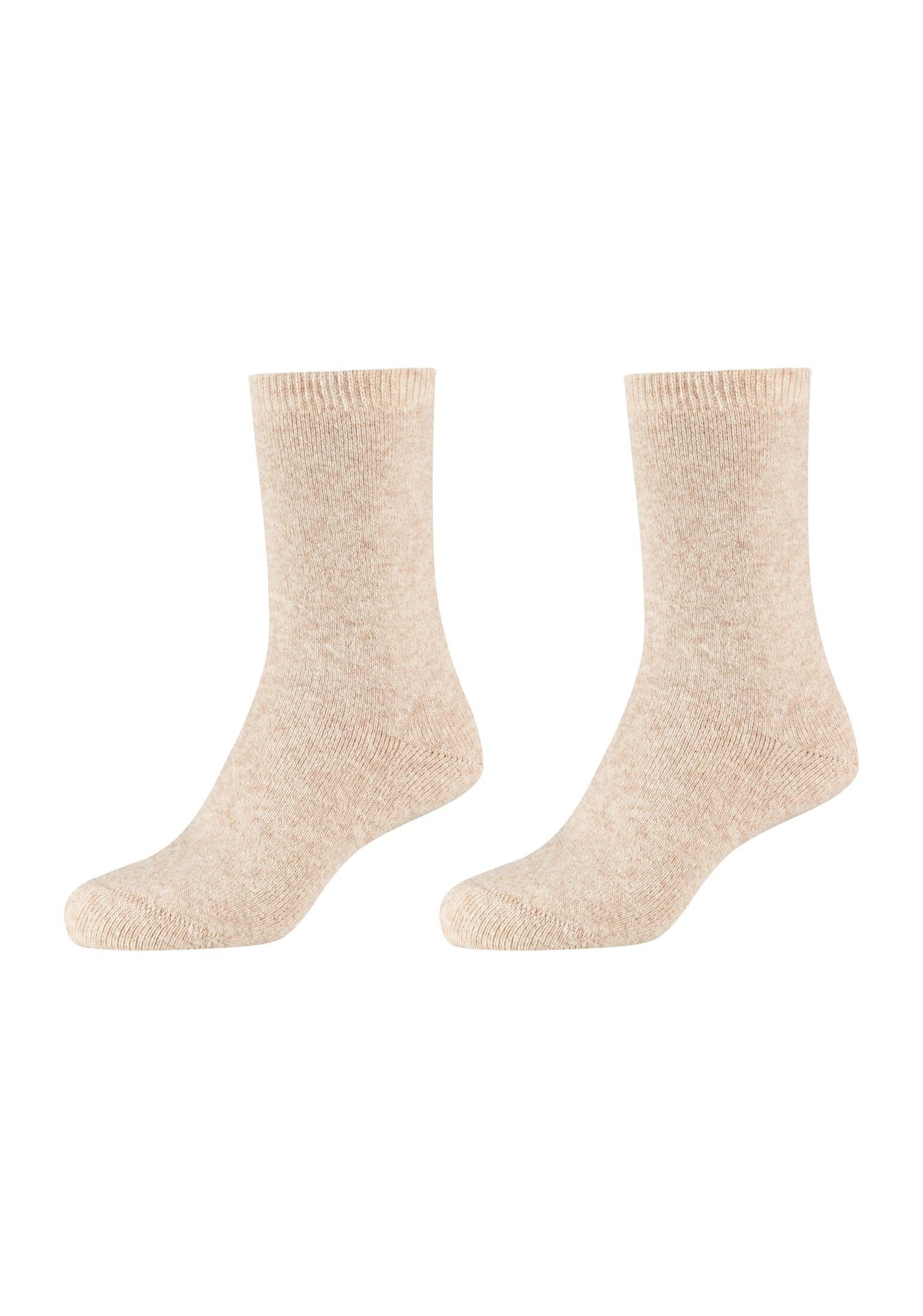 Camano Socken Socken 2er Pack, Gemütlich und warm - die perfekte Bettsocken