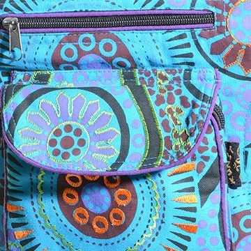 KUNST UND MAGIE Bauchtasche Schulter/Bauchtasche Gürteltasche Bauchgurt Hüfttasche Hippie Psy