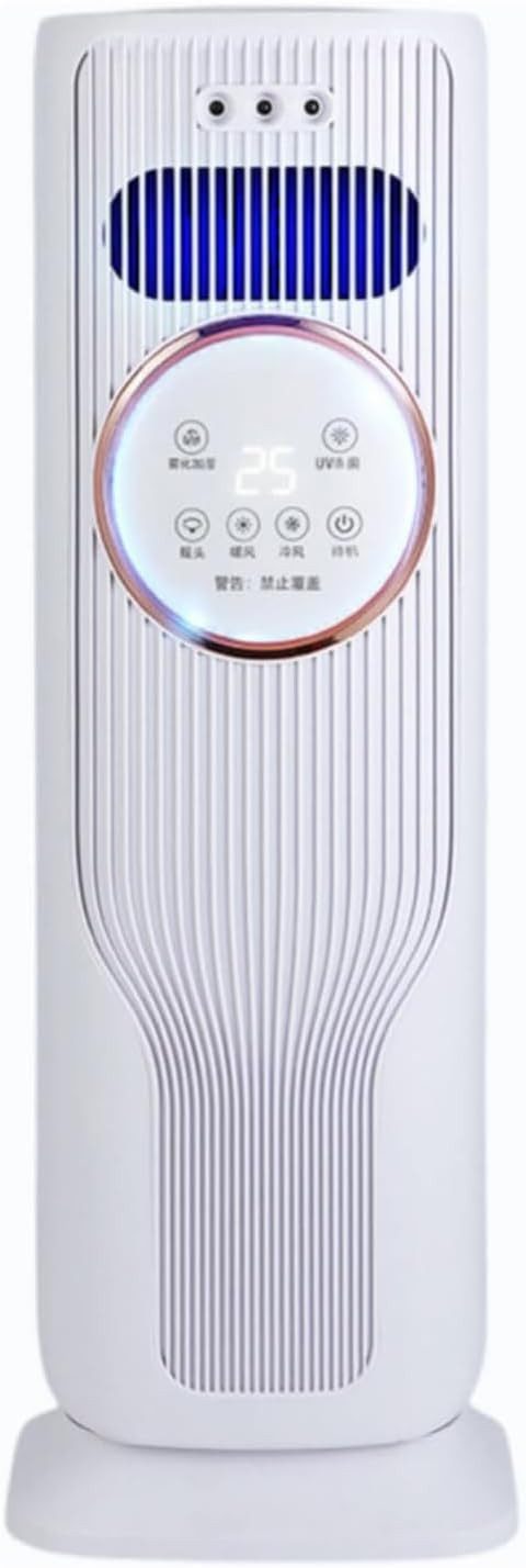 FELIXLEO Tischturmventilator Turmventilator Leise Luftkühler Mit Fernbedienung LED Display