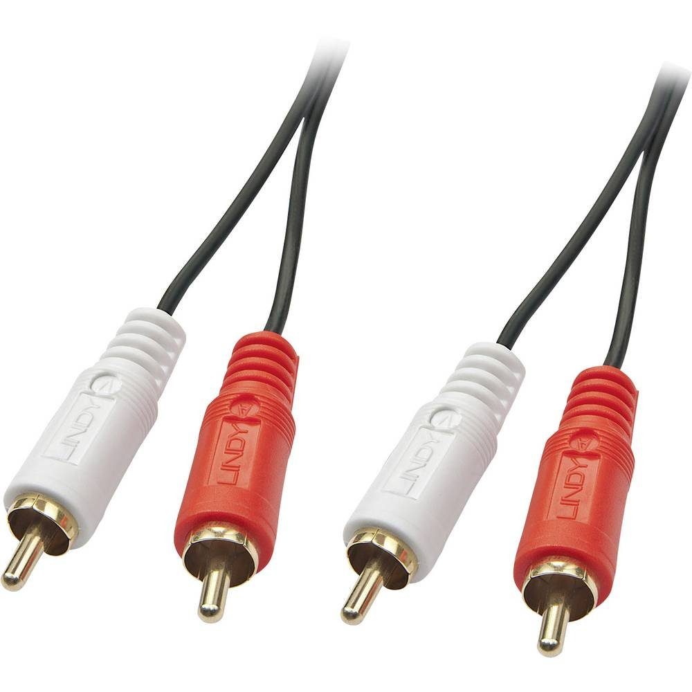 Lindy Premium Audiokabel (Cinch), Stecker/Stecker, 20m 35666 Audio- & Video-Kabel